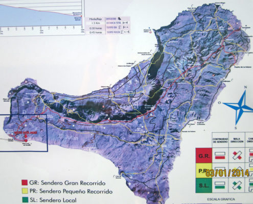 Karte El Hierro