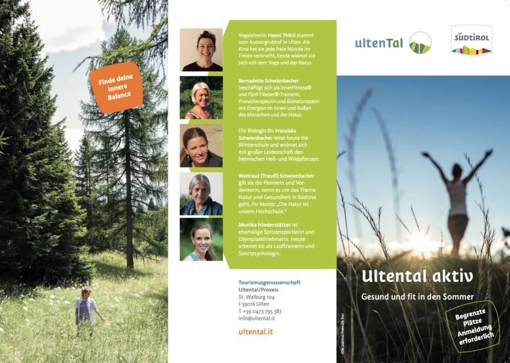 Ultental Aktiv - Atemübungen im Morgentau mit Bernadette Schwienbacher