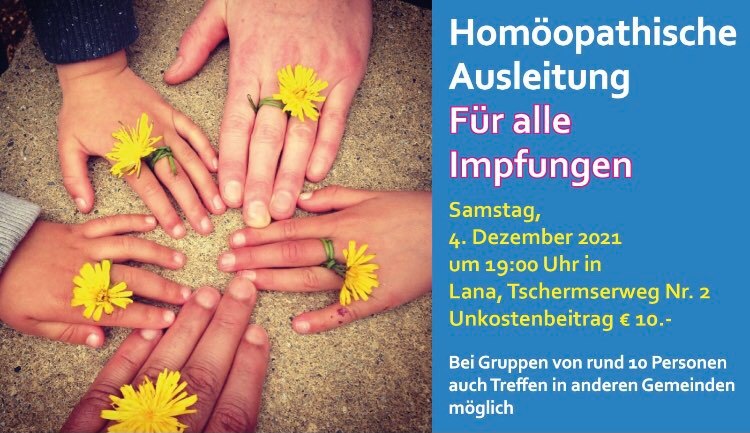 Homöopathische Ausleitung für alle Impfungen